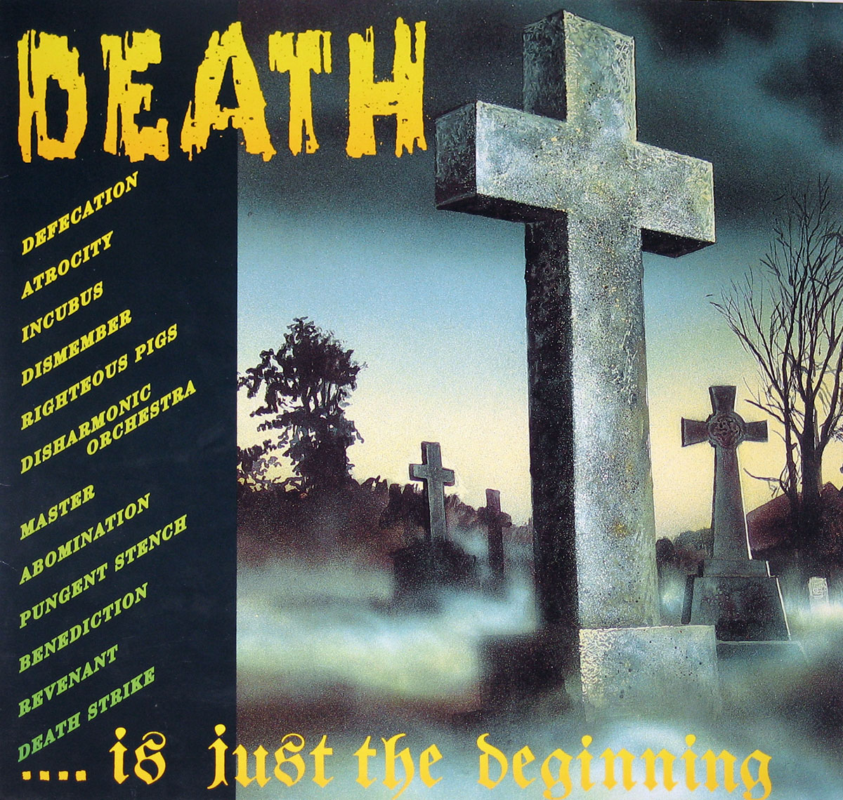 High Resolution Photo DEATH Is Just the Beginning Vinyl Record